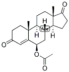 4-ANDROSTEN-6-BETA-OL-3,17-DIONE ACETATE Struktur