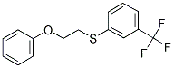 1-[(2-PHENOXYETHYL)SULFANYL]-3-(TRIFLUOROMETHYL)BENZENE Struktur