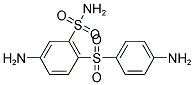 4,4'-DIAMINO-2-SULPHAMOYLDIPHENYLSULPHONE Struktur