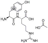 H-TYR-ARG-OH ACETATE SALT Struktur