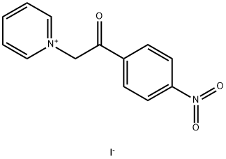 1-[2-(4-NITROPHENYL)-2-OXOETHYL]PYRIDINIUM IODIDE Struktur