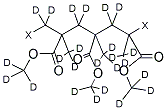 POLY(METHYL METHACRYLATE) (D8) Struktur