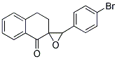 2-(4-BROMOBENZYLIDENE)-1-TETRALONE EPOXIDE Structure