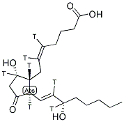 PROSTAGLANDIN D2, [5,6,8,9,12,14,15-3H] Struktur