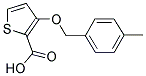 3-[(4-METHYLBENZYL)OXY]-2-THIOPHENECARBOXYLIC ACID Struktur