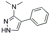 N,N-DIMETHYL-4-PHENYL-1H-PYRAZOL-3-AMINE Struktur