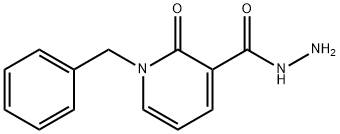 1-BENZYL-2-OXO-1,2-DIHYDRO-3-PYRIDINECARBOHYDRAZIDE Struktur