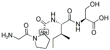 H-GLY-PRO-ILE-SER-OH Struktur