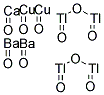 THALLIUM BARIUM CALCIUM COPPER OXIDE, (2-2-1-2) Struktur