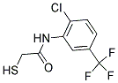 N1-[2-CHLORO-5-(TRIFLUOROMETHYL)PHENYL]-2-MERCAPTOACETAMIDE Struktur