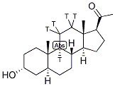 ALLOPREGNANOLONE [9-11-12-3H]- Struktur