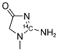 CREATININE, [2-14C] Struktur