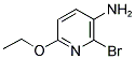 2-BROMO-6-ETHOXYPYRIDIN-3-YLAMINE Struktur