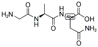 H-GLY-ALA-ASN-OH Struktur