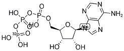 ADENOSINE 5'-TRIPHOSPHATE, [GAMMA-32P]- Struktur