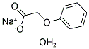 PHENOXYACETIC ACID, SODIUM SALT HYDRATE Struktur