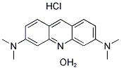 3,6-BIS(DIMETHYLAMINO)ACRIDINE HYDROCHLORIDE HYDRATE Struktur