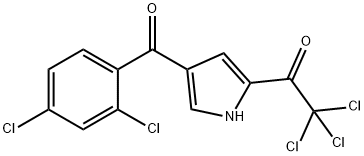 2,2,2-TRICHLORO-1-[4-(2,4-DICHLOROBENZOYL)-1H-PYRROL-2-YL]-1-ETHANONE price.