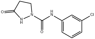 N-(3-CHLOROPHENYL)-3-OXO-1-PYRAZOLIDINECARBOXAMIDE Struktur