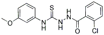 2-(2-CHLOROBENZOYL)-N-(3-METHOXYPHENYL)HYDRAZINECARBOTHIOAMIDE Struktur