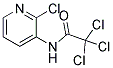 N1-(2-CHLORO-3-PYRIDYL)-2,2,2-TRICHLOROACETAMIDE Struktur