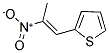 2-(2-NITROPROP-1-ENYL)THIOPHENE Struktur