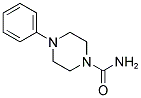 4-PHENYLTETRAHYDRO-1(2H)-PYRAZINECARBOXAMIDE Struktur