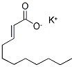 POTASSIUM UNDECYLENATE Struktur