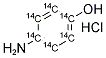 4-AMINOPHENOL HYDROCHLORIDE, [14C(U)] Struktur