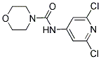 N4-(2,6-DICHLORO-4-PYRIDYL)MORPHOLINE-4-CARBOXAMIDE Struktur