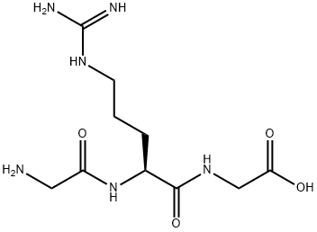 H-GLY-ARG-GLY-OH Struktur