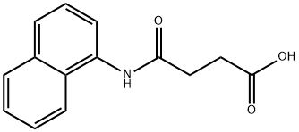 4-(1-NAPHTHYLAMINO)-4-OXOBUTANOIC ACID Struktur