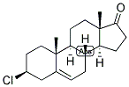 5-ANDROSTEN-3-BETA-CHLORO-17-ONE Struktur