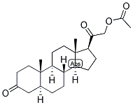 5-ALPHA-DIHYDROCORTEXONE ACETATE Struktur