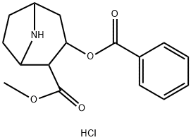 NORCOCAINE HYDROCHLORIDE Struktur