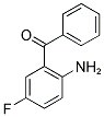 (2-AMINO-5-FLUORO-PHENYL)-PHENYL-METHANONE Struktur