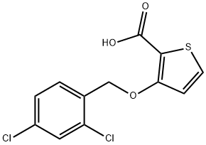 3-[(2,4-DICHLOROBENZYL)OXY]-2-THIOPHENECARBOXYLIC ACID price.