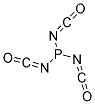 PHOSPHORUS ISOCYANATE Struktur