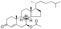 4-CHOLESTEN-7-BETA-OL-3-ONE ACETATE Struktur