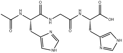 AC-HIS-GLY-HIS-OH Struktur