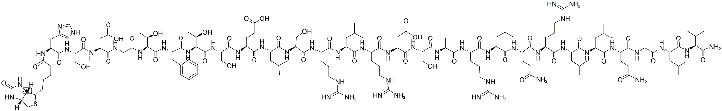 BIOTINYL-SECRETIN (PORCINE) Struktur