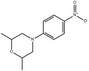 2,6-DIMETHYL-4-(4-NITROPHENYL)MORPHOLINE Struktur