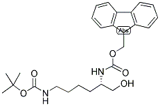 FMOC-LYS(BOC)-OL Struktur