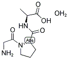 H-GLY-PRO-ALA-OH H2O Struktur