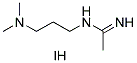 N1-[3-(DIMETHYLAMINO)PROPYL]ETHANIMIDAMIDE HYDROIODIDE Struktur