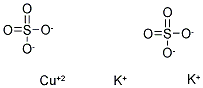 CUPRIC POTASSIUM SULFATE Struktur