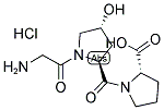 H-GLY-HYP-PRO-OH HCL Struktur