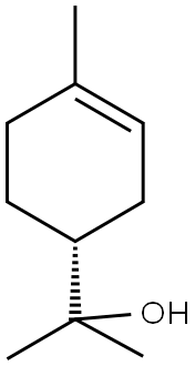 (+)-ALPHA-TERPINEOL Struktur