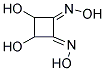 3,4-DIHYDROXYCYCLOBUTANE-1,2-DIONE DIOXIME Struktur