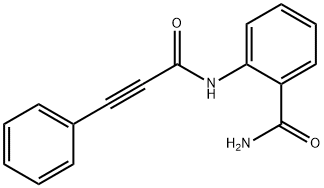 2-(3-PHENYLPROP-2-YNOYLAMINO)BENZAMIDE Struktur